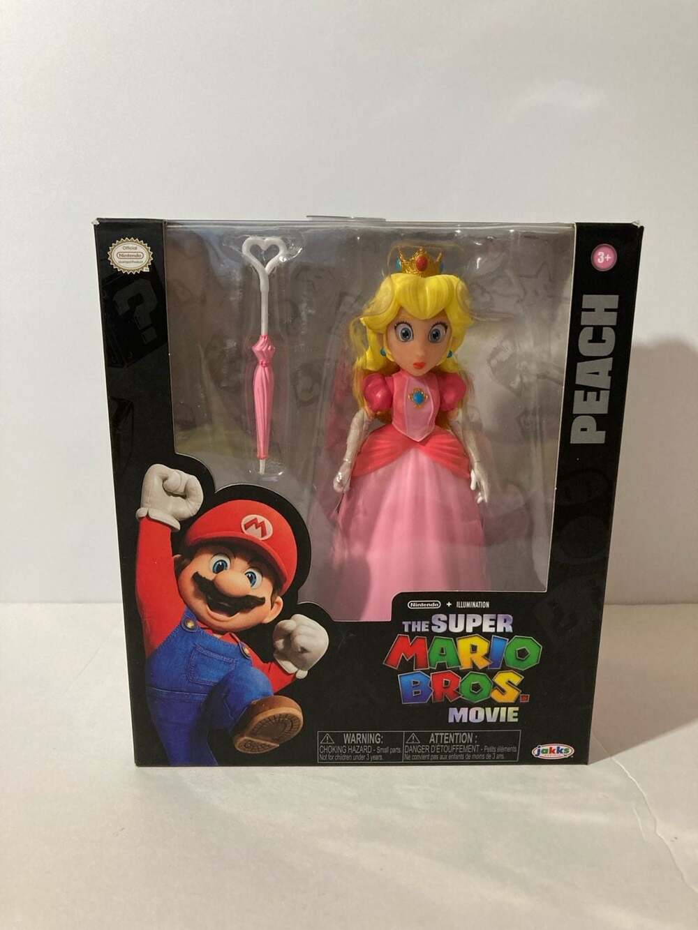 Jakks Pacific The Super Mario Bros. Movie Peach 5-Inch Figure